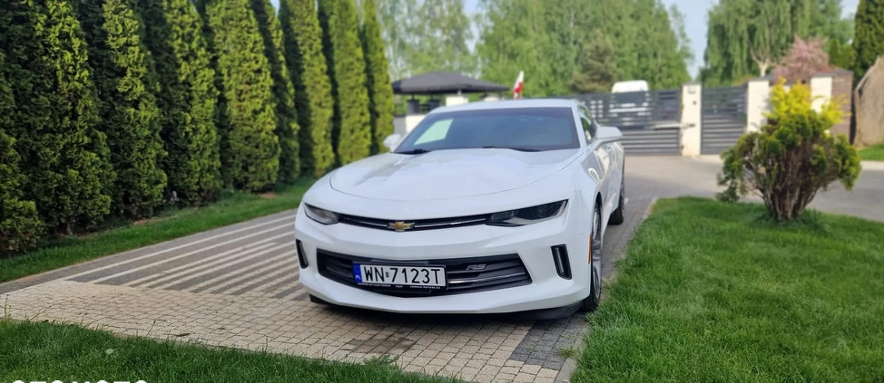 Chevrolet Camaro cena 92865 przebieg: 117000, rok produkcji 2017 z Miejska Górka małe 154